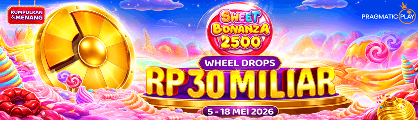 PP – SWEET BONANZA 2500 WHEEL DROPS